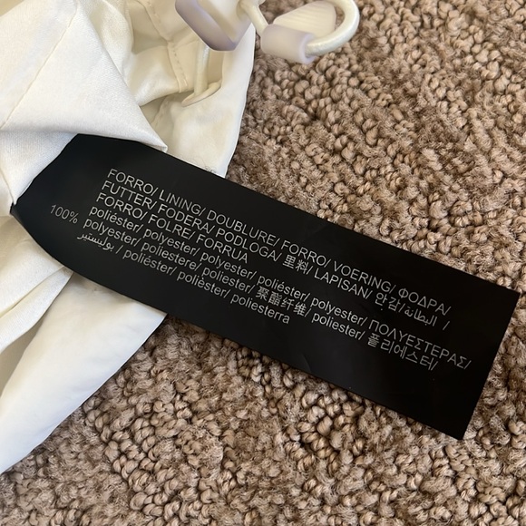 PULL & BEAR • Lightweight Cropped Zip Front Windbreaker Jacket w/hood • Size M - Picture 10 of 10